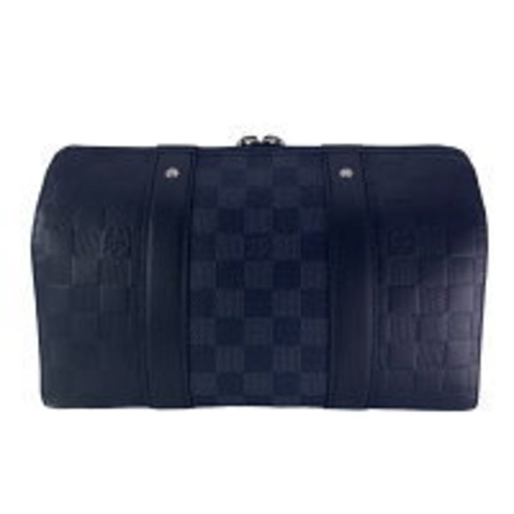 Louis Vuitton Shoulder bag Messenger City Keepall Infini Graphite Black - Picture 3 of 11